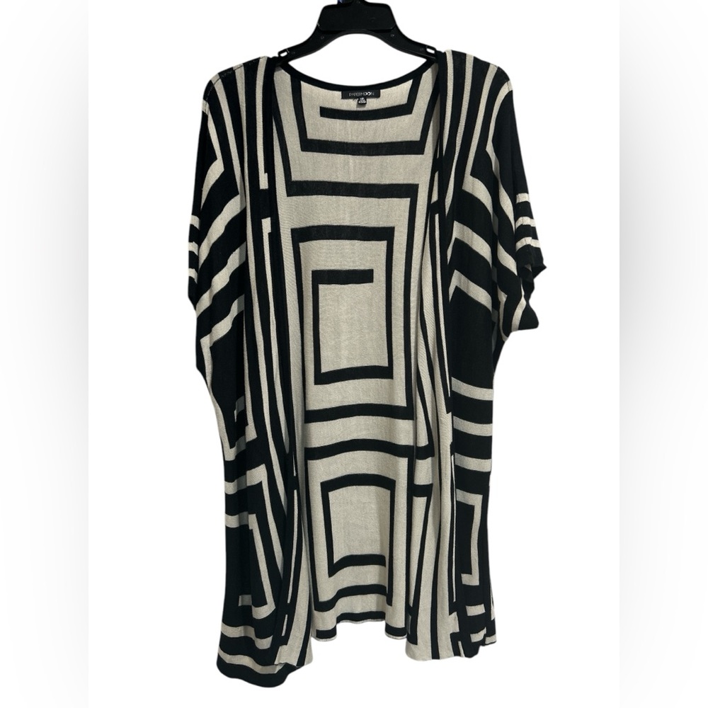 Women’s Papermoon short sleeve long open sweater